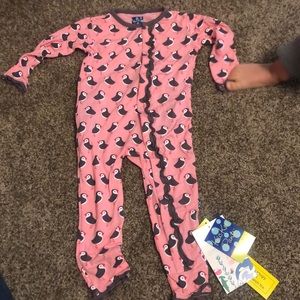 Kickee Pants Lotus Puffin size 18-24 new with tags
